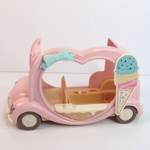 Sylvanian Families Mi-89 Amusement Park Shops Happy Ice Cream WAGON ONLY